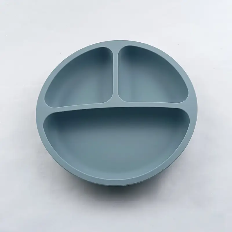 Baby Safe Silicone Dining Plate Suction Cartoon Children Dishes Feeding Toddler Training Tableware Retro Kids Smile Face Bowl - Image 18