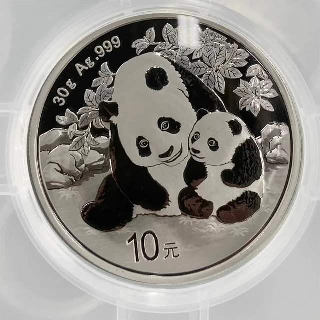 2020年 パンダ 銀貨 10元
