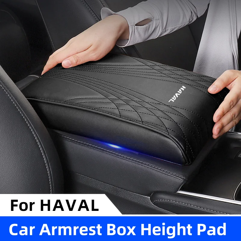 Car Center Console Armrest Box Height Pad For Haval H1 H2 H6 H9 H7 F7X F7 H2S M6 Memory Cotton Elbow Support Armrest Cushion Pad