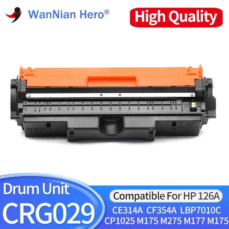 cilindro de imagem para hp laserjet pro cartucho de toner compativel ce314a cf354a crg029 m176n m177fw canon lbp7010c lbp7018c unidade do 01