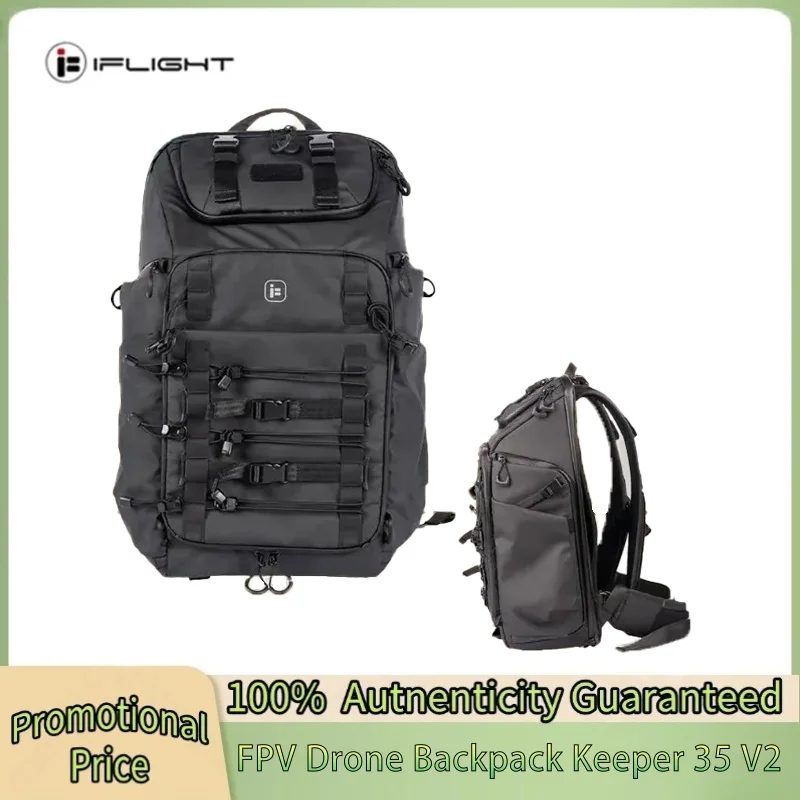 

IFlight FPV Drone Backpack V2 Waterproof Tear Resistant 180 ° Flip Cover Breathability FPV Backpack
