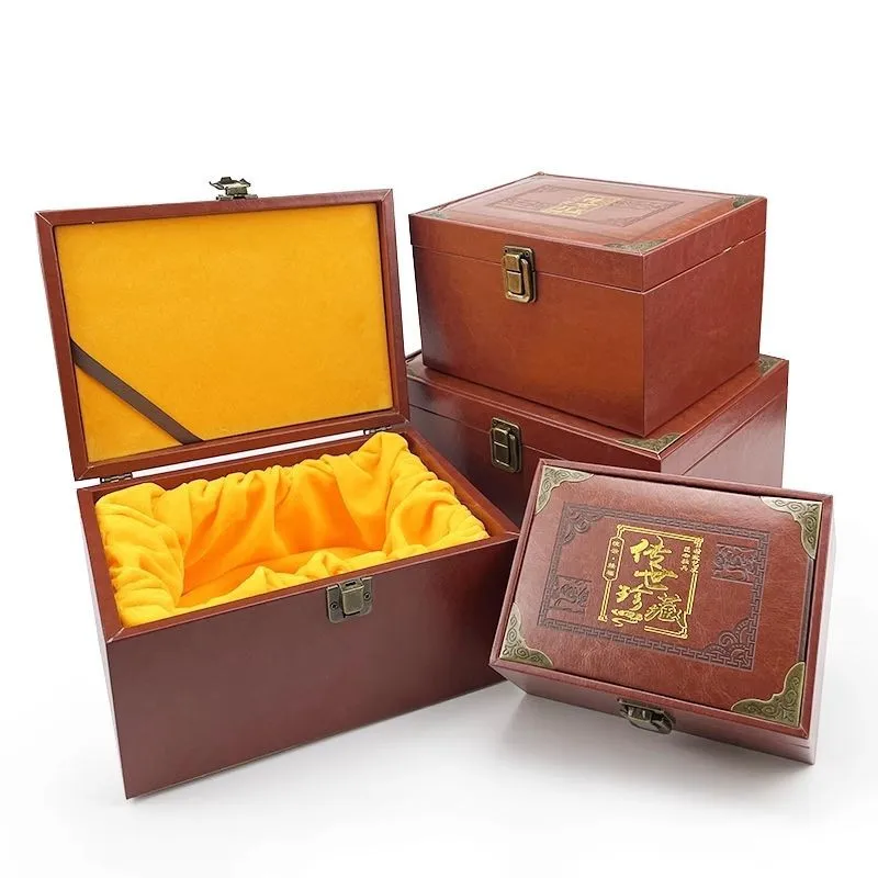 High-End Wooden Heritage Collection Casket Jewel Box Large Ornaments Hand Pieces Box Collection Gift Packaging Box Crafts Box