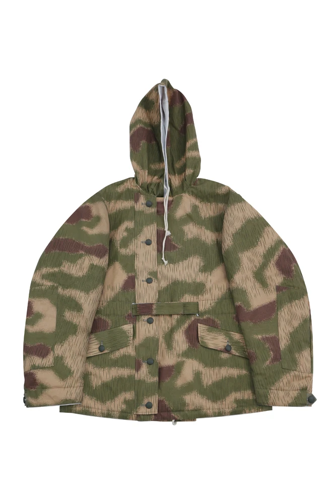 

GUCP-007 WWII German Reversible Winter Parka in Marsh Sumpfsmuster 44 Camo