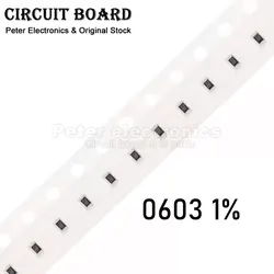 100pcs 0603 1% SMD Resistor 0R ~ 10M 1K 10K 100K 47 680 150 220 330 Ohm 1K 2.2K 10K 100K 0.1R 1R 10R 100R 150R 220R 330R 1M