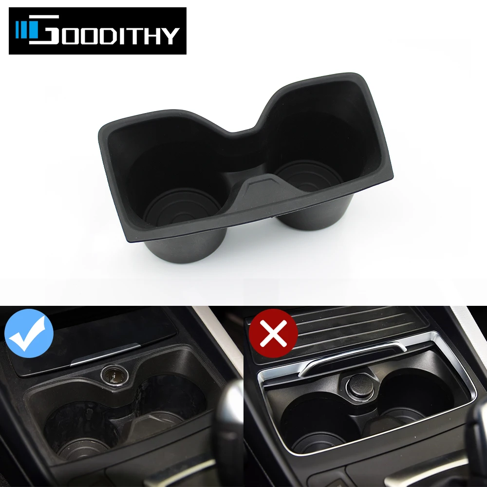 

Front Center Console Water Cup Holder Storage Table Insert Removable Cover For BMW 1 2 Series F20 F21 F22 F23 F87 51166978912