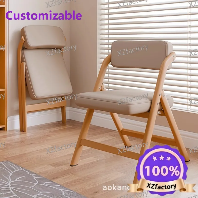 Factory Direct 2026 Top Rated Foldable Chair Home Back Comfortable Sedentary Chair