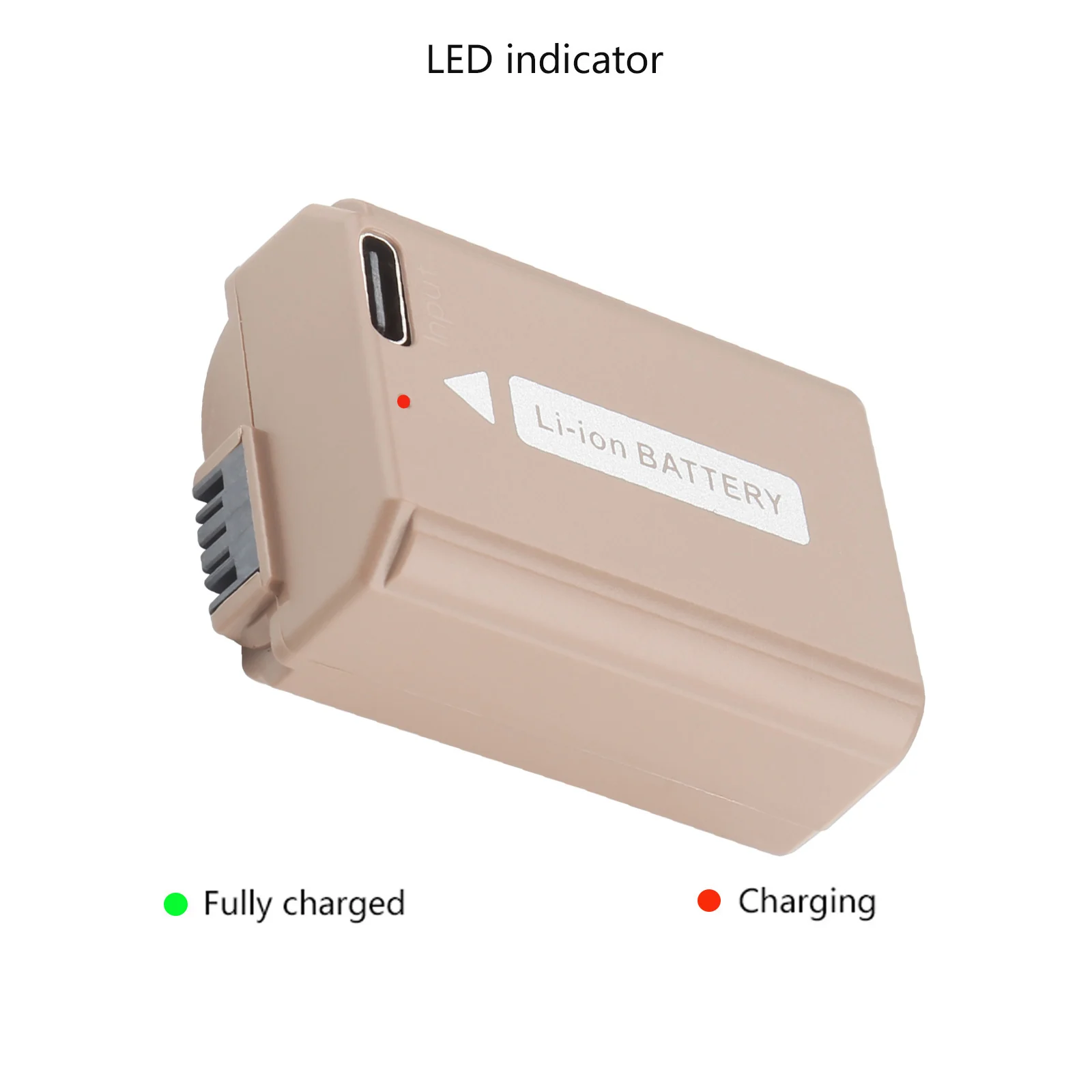 Original Probty NP-FW50 NPFW50 Battery Type-C direct charge for Sony a6400 a6000 zve10 a6300 a 7 m2 a7r2 a6100 A5100 NEX-F3