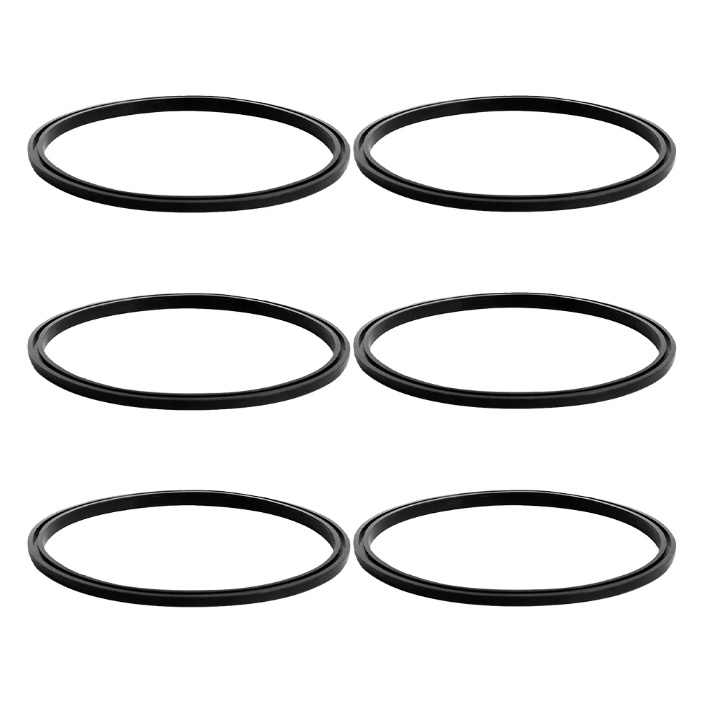 

6Pcs Waterproof Silicone Seal Rings for Bottles and Jars Reusable Round Replacement Gaskets for Travel Cups Insulated Containers