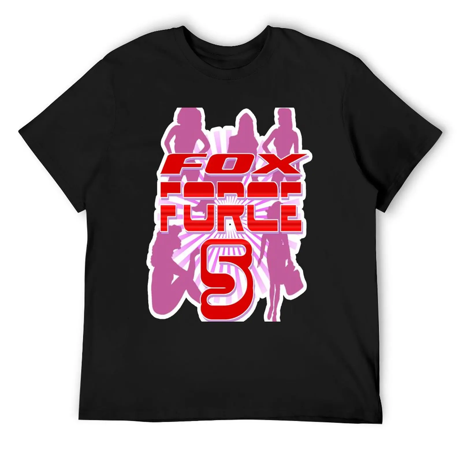 

Fox Force 5 T-Shirt graphics anime boys whites sweat mens t shirt