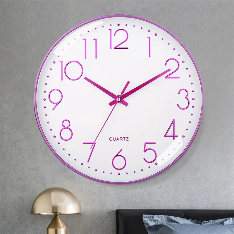 Orologio da parete digitale semplice orologio da parete silenzioso senza ticchettio per cucina