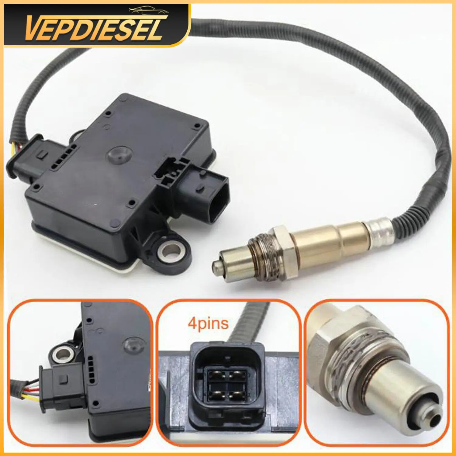 1PC Diesel Exhaust Particulate Sensor 68146140AC, 68249512AA, 68249512AB, 68249512AC For JEEP GRAND CHEROKEE RAM PROMASTER