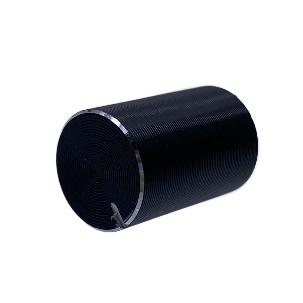 10*15mm Gold/Black Aluminum Alloy Potentiometer Knob  Encoder Volume Control Audio Knob for 6mm Shaft Hole ( Knurled Shaft Dia)
