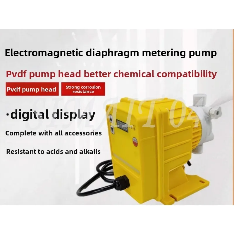 Automatic Electromagnetic Dosing Pump for Swimming Pool - NEW Electronic Metering Pump Acid Chlorine Chemical Dosing Equipment