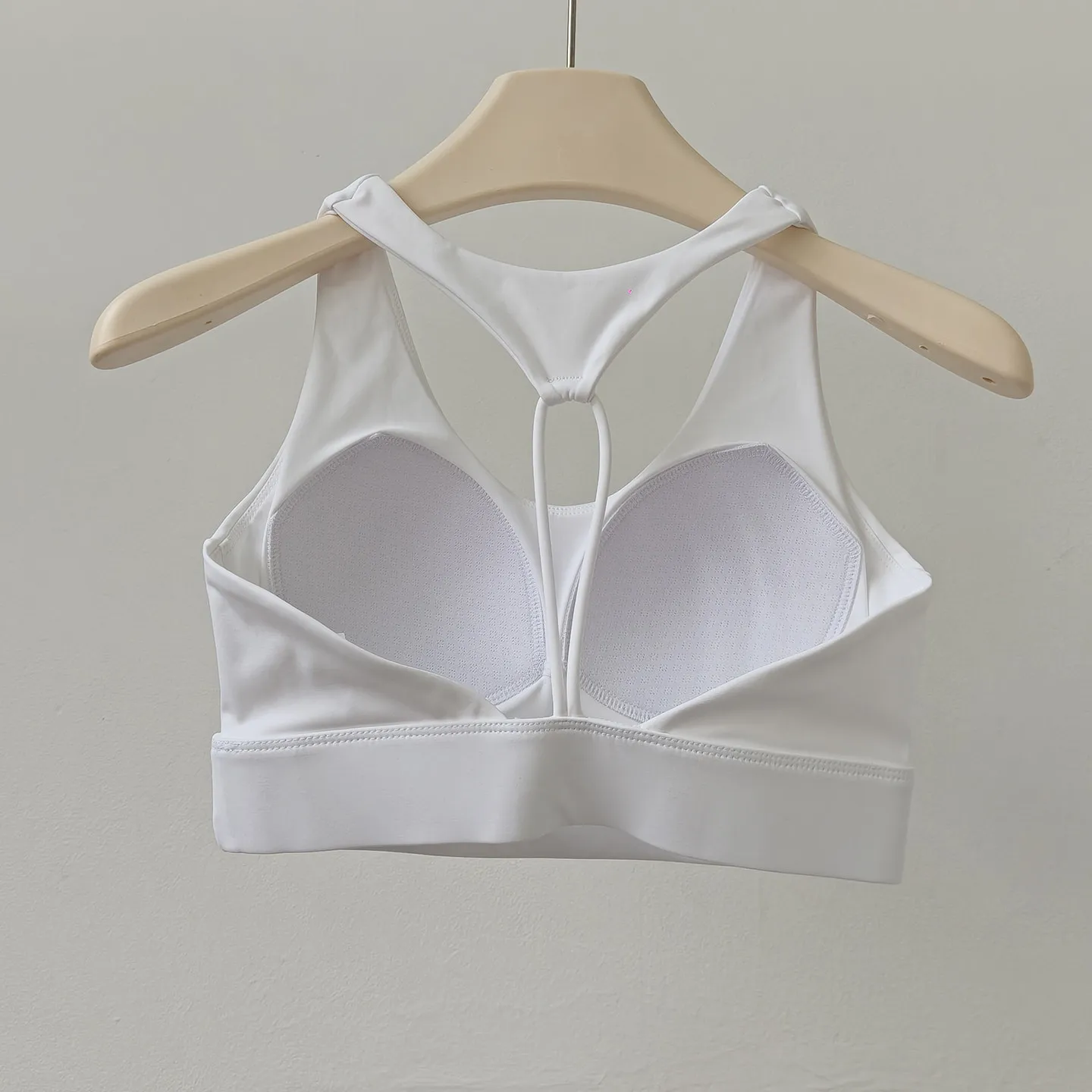 Damen Hochintensiver Yoga-Sport-BH Stoßfest Anti-Durchhängen Schnelltrocknend Pilates Fitness-Unterwäsche Rückenverschönerndes Design – Detail 5