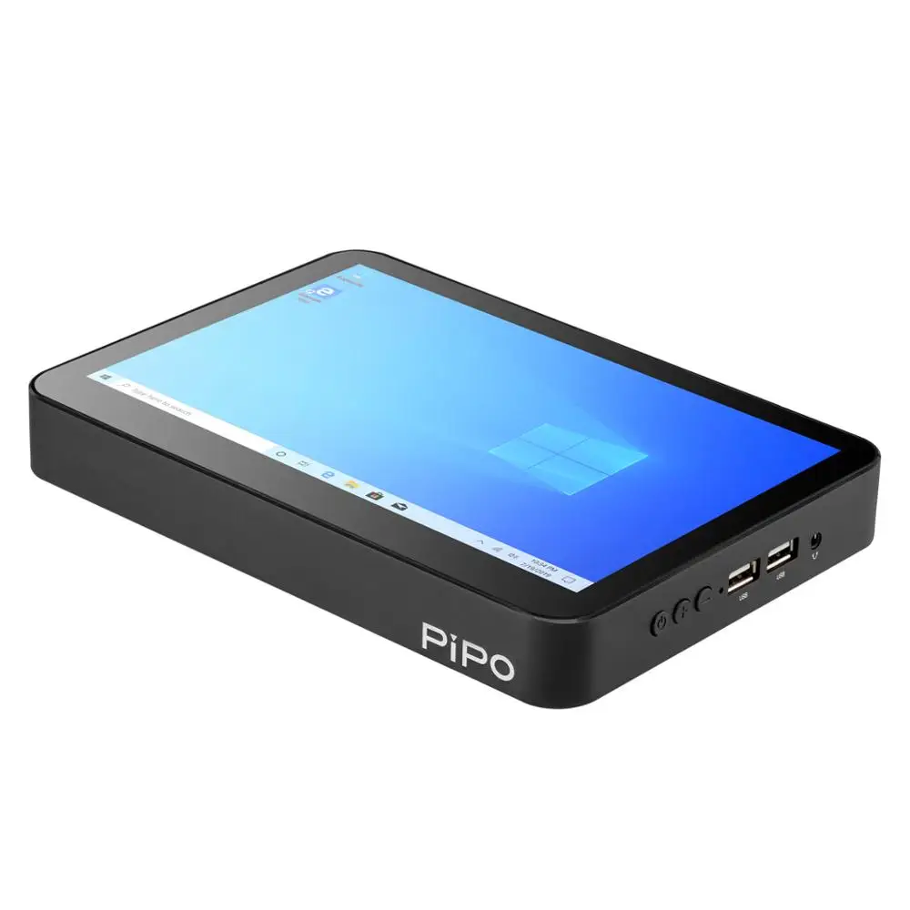 Nuovo Pipo X2S Mini PC Touch Screen IPS da 8 pollici Windows 10 OS Tablet PC N4020 CPU 4G Ram 64G Rom Wifi RJ45 BT 4.0 MINI PC