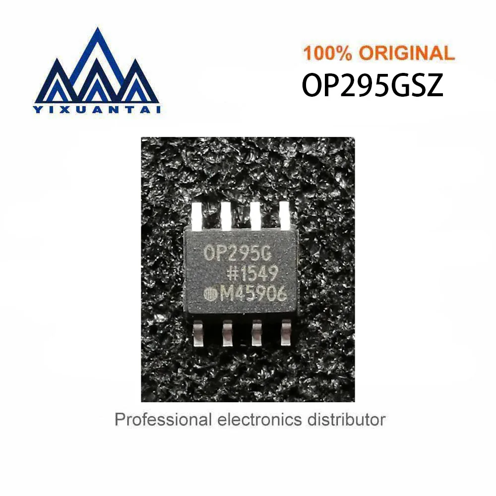 10pcs/Lot  OP295GSZ  OP295GS  Marking OP295G【Op Amp Dual GP R-R O/P ±18V/36V 8-SOIC】New