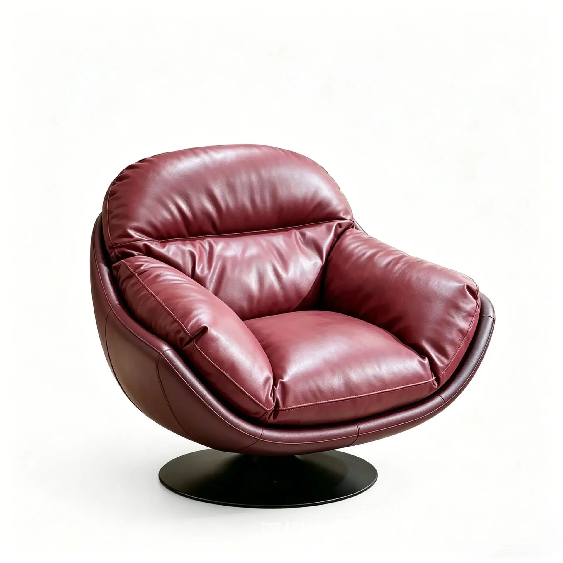 LLMM sleepable reclining leisure single bedroom recliner rotating retro sofa chair