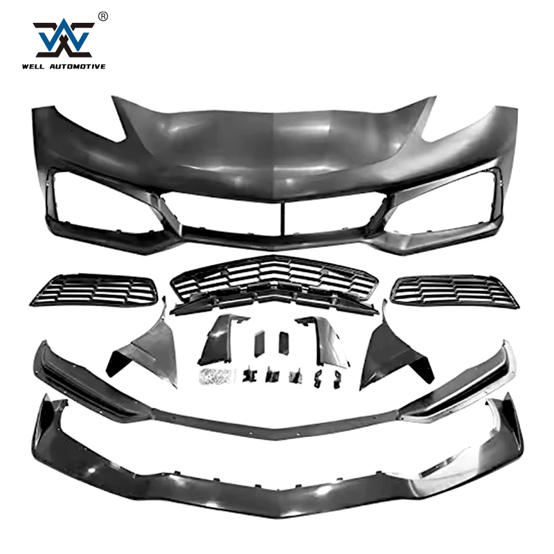 High Quality Upgrade ZR1 Style Bodykit Front Bumper For Chevrolet Corvette C7 14-19 C8 Z06 ZR1