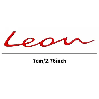SEAT Leon FR Realistická nálepka s emblémem MK1 MK2 MK3 MK4 pro vnější dekoraci dveří zrcátka 8 nejlepší prodej logo Seat Leon FR - №5