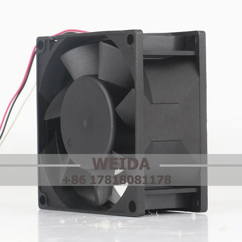 Kipas Sasis ADDA 8 Cm 8038 DC24V 0,40A AD0824HB-F71DS Inverter Kipas Pendingin Volume Udara Besar 80*80*38MM
