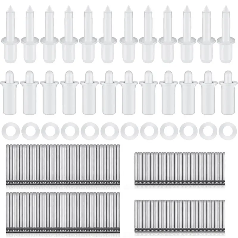 ABYN-Repair Plantation Shutters Tool Set 170 Pieces Louvers Staples Replacement Pins For Window Tools Supplies