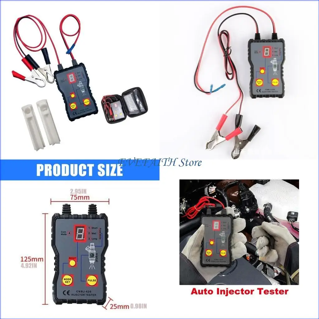 

124B Тестирование инжектора для очистки масла.
