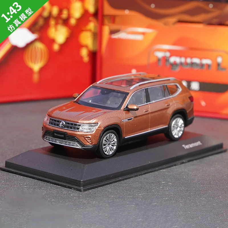 

NEW 1:43 Teramont SUV Alloy Car Diecasts & Toy Vehicles Car Model Miniature Scale Model Car For Children