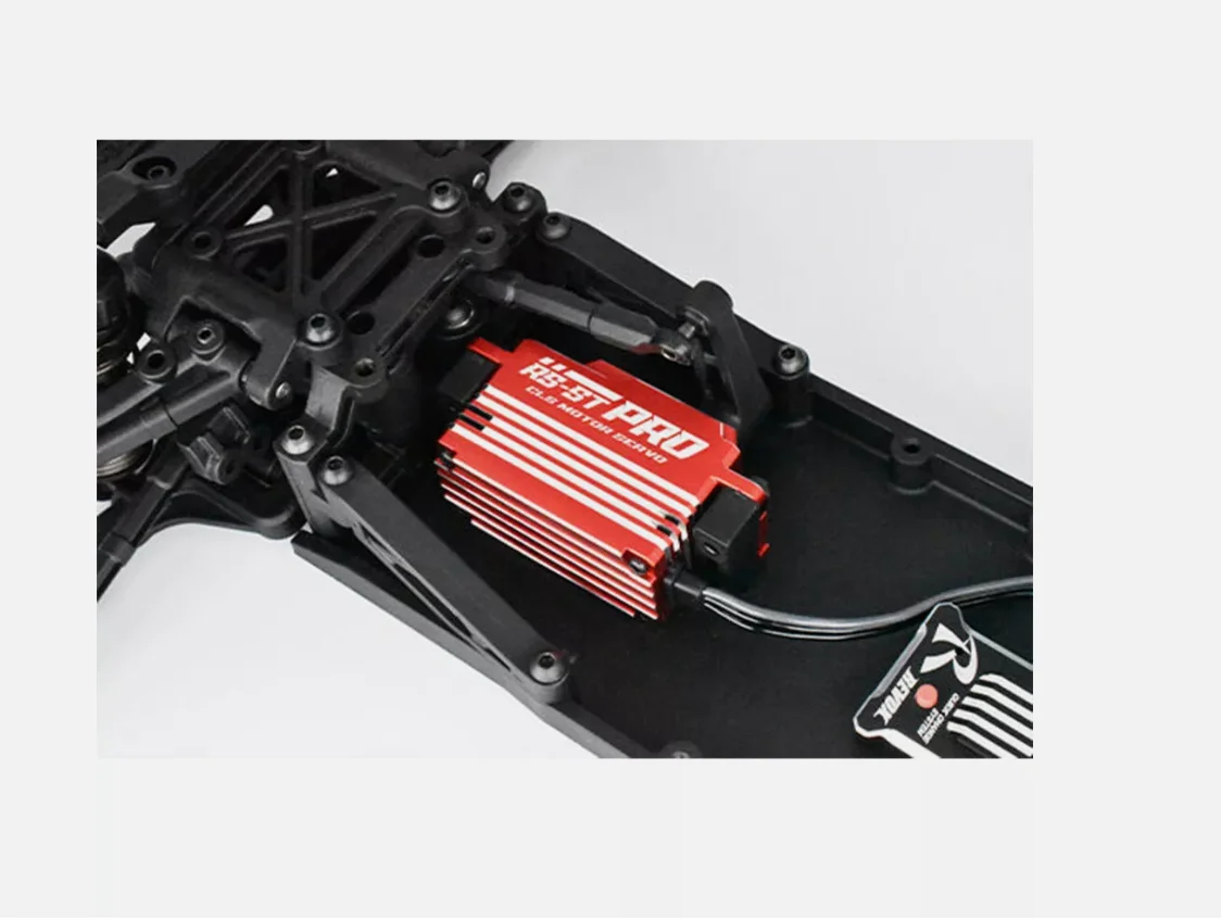 ReveD RS-ST PRO أجهزة رقمية عالية الجودة باللون الأسود لـ 1/10 Onroad RC Drift #   RS-STPK