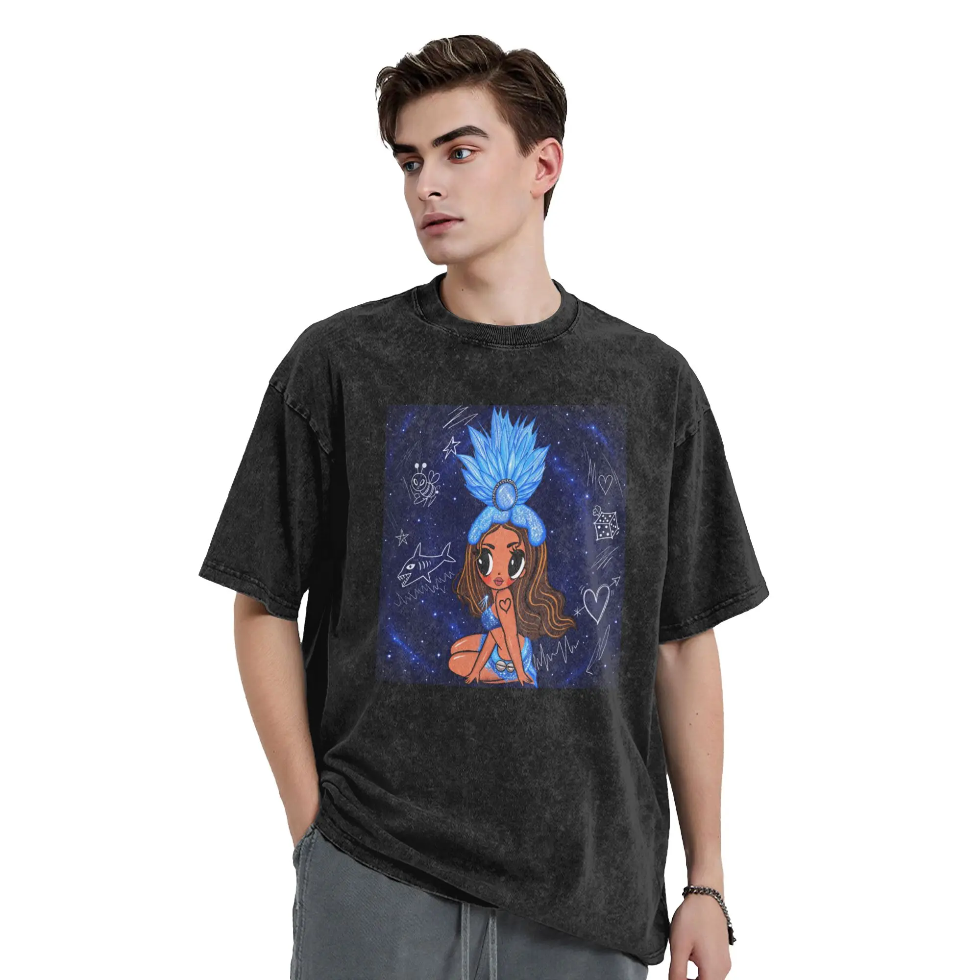 No Me Arrepiento De Sentir Tanto Karols G T-Shirts Men  Fashion 100% Cotton Tees Crewneck Short Sleeve Birthday Present Tops