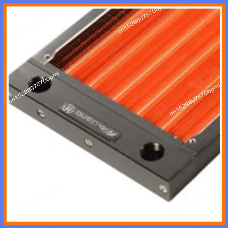 BAAE 17 مللي متر صف بارد جميع النحاس المبرد المائي 240 النحاس المياه المبردة النحاس صف الكمبيوتر الصرف السائل مبادل حراري #4