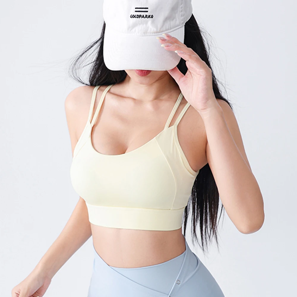 Women's High Impact Sports Bra, Racerback Workout Tank Top for Running, Yoga & Casual Streetwear