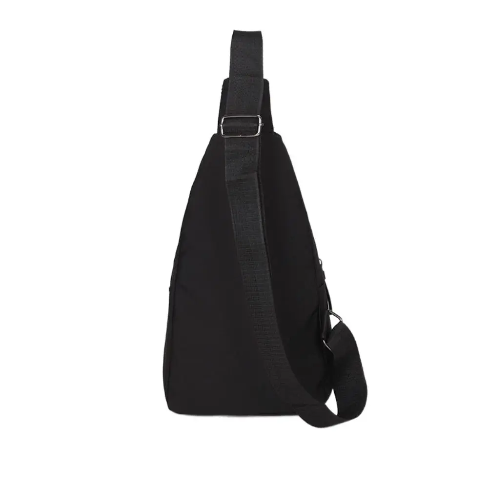 Oxford Gril-Sac de poitrine multifonctionnel pour homme, sac à bandoulière réglable, style coréen initié, grande capacité