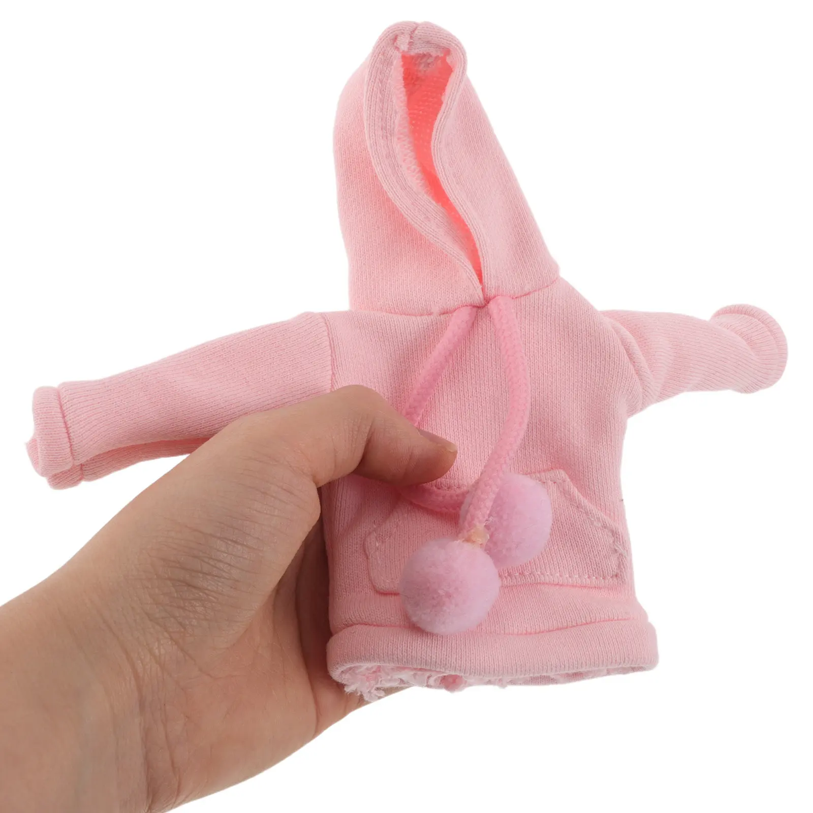 4Pcs Mini Hoodie Clothes Set 30Cm Casual Outfits for Dress Up Playhouse Accessories Creative Wardrobe Combination