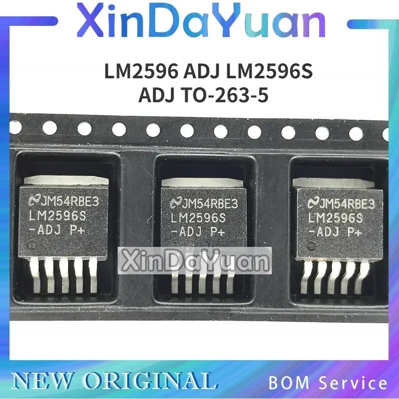 5 pcs  LM2596-ADJ LM2596S-ADJ TO-263-5  60V