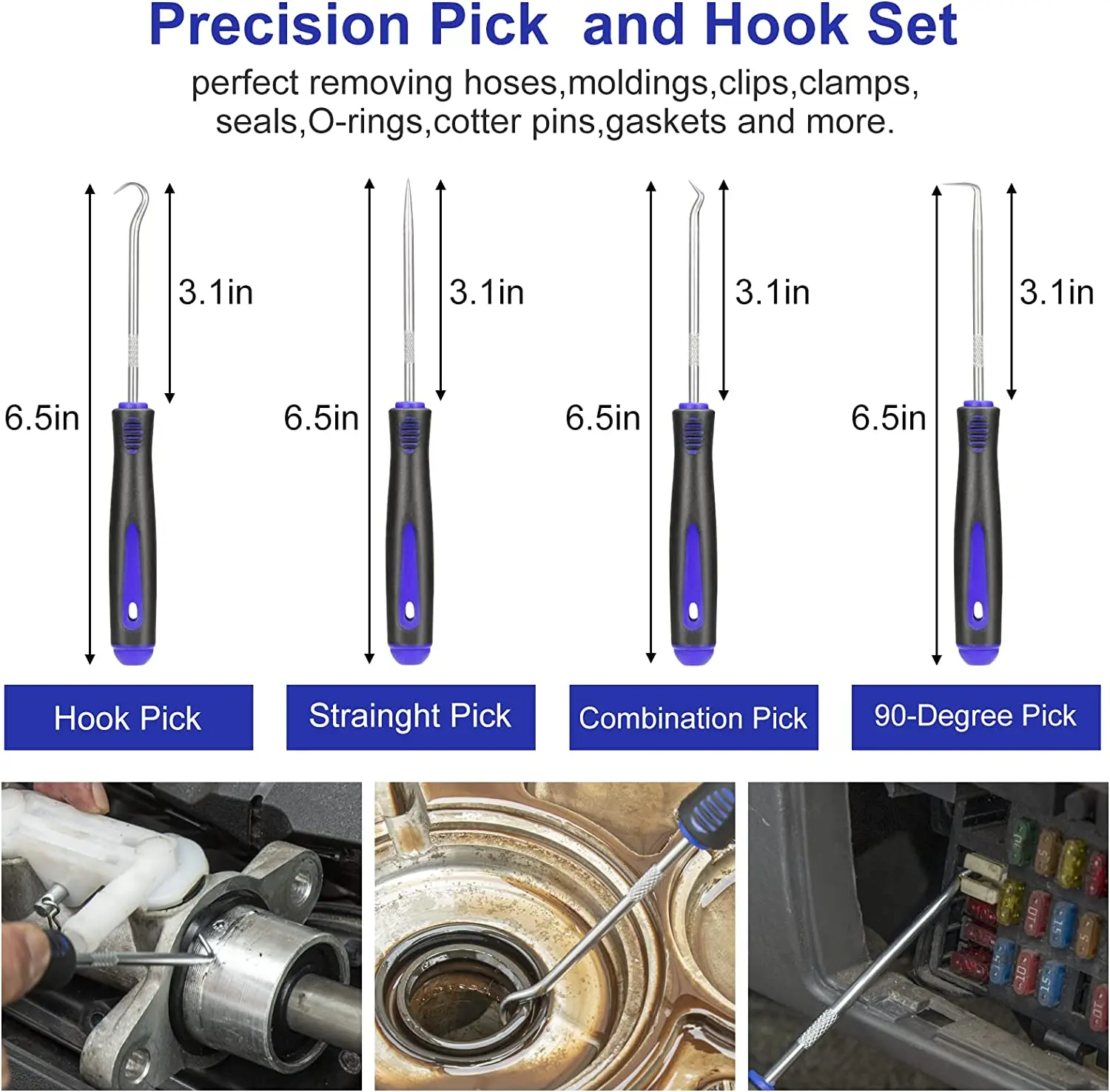 Car Trim Removal Tool Panel Door Audio Trim Removal Kit Auto Clip Pliers Fastener Remover Set Hand-held Disassembly Tools