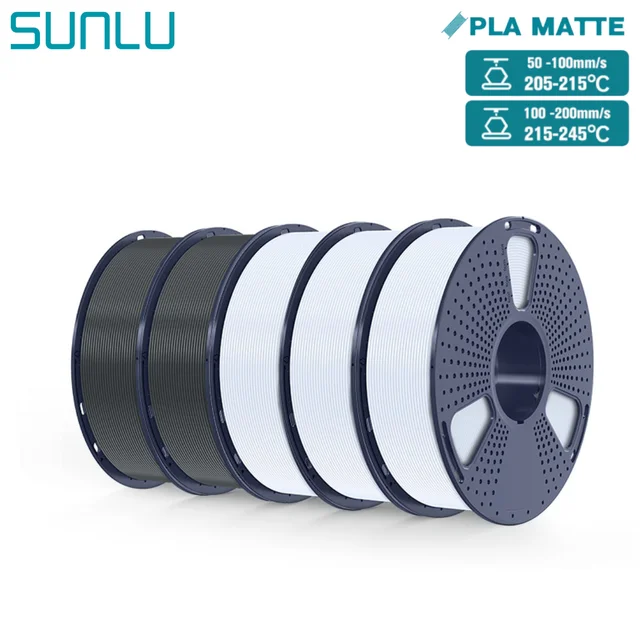 SUNLU Matte PLA 5 packs (5kg)