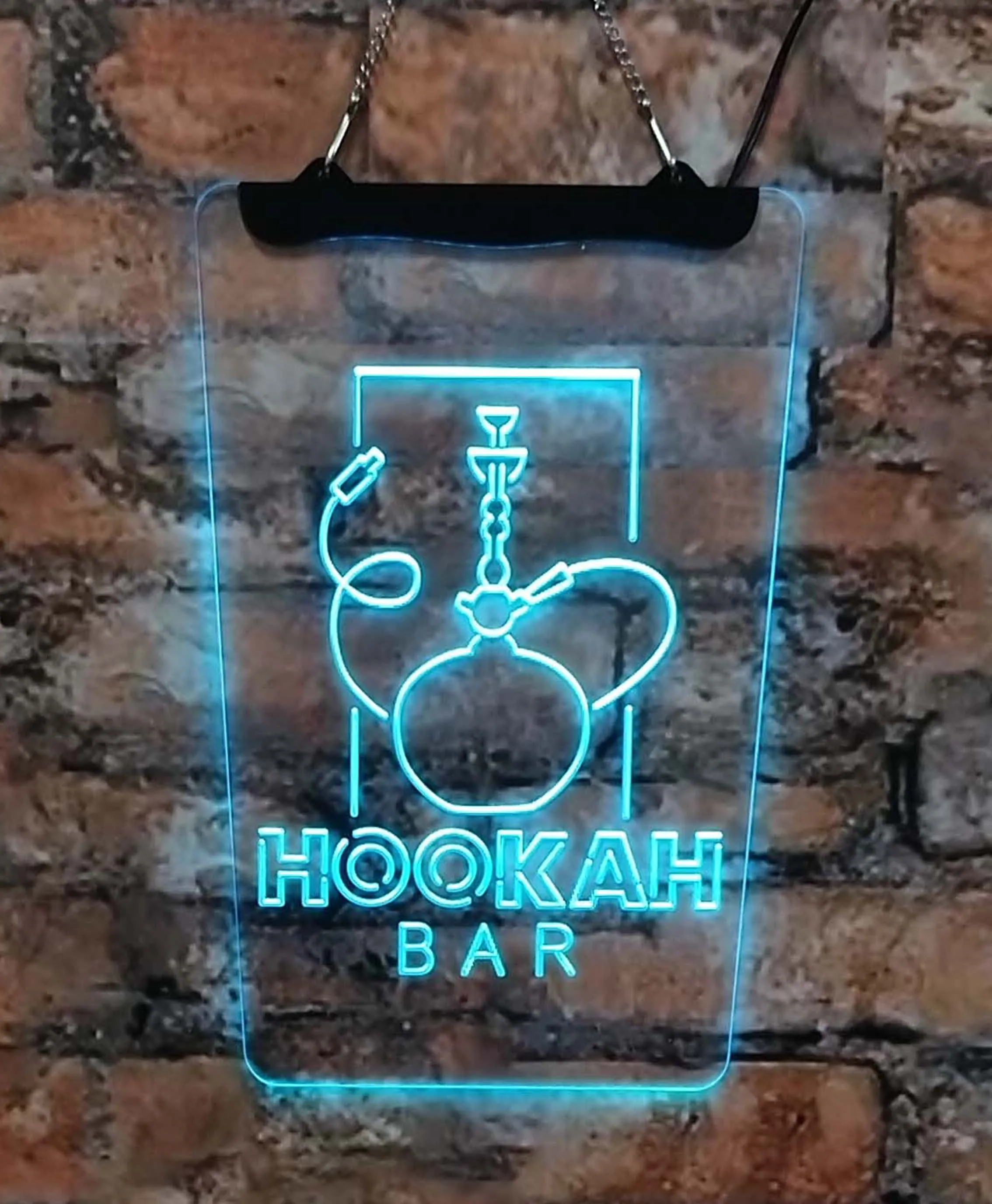 

Shisha Shop Bar LED neon sign Acrylic board Home decoration Interior wall art Red Yellow Green 20*30 for room store party gifts