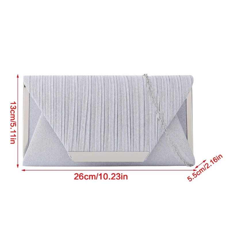 Modische Damen-Abend-Umhängetasche, Braut-Clutch, Party, Abschlussball, Hochzeit, Umschlag, Handtasche, Geldbörse für