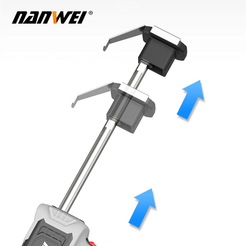 Nanwei Electric Glue Gun Glass Glue Structure Glue Gun Household Wireless Lithium Battery Glue Gun Door and Window Soft and Hard