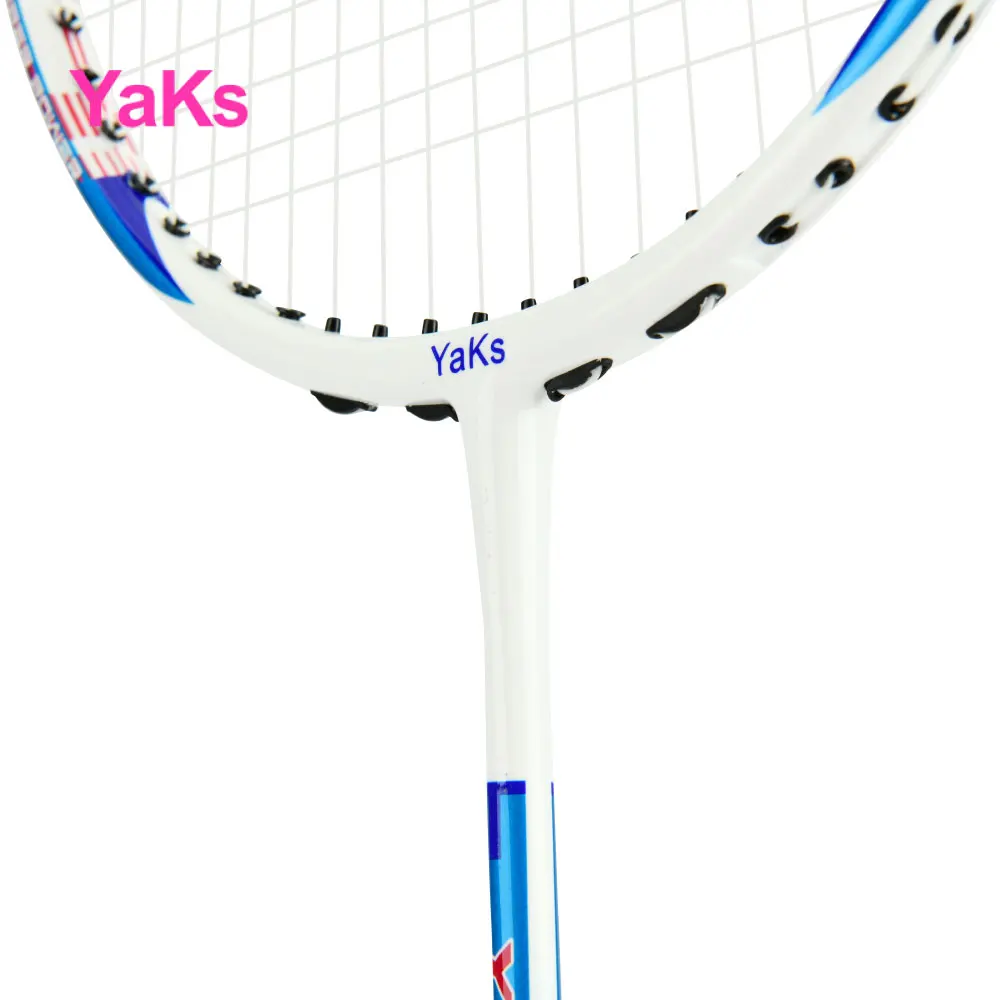 YaKs Official Authentic 2023 New Carbon Fiber 4U Badminton Racket 67CM Attack Defense Badminton Racket 22 Pound Badminton Racket