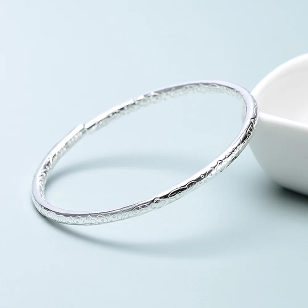 

1 шт., браслеты в стиле бохо из стерлингового серебра 925 пробы для женщин, пара, корейские роскошные дизайнерские ювелирные аксессуары, оптовая продажа ювелирных изделий