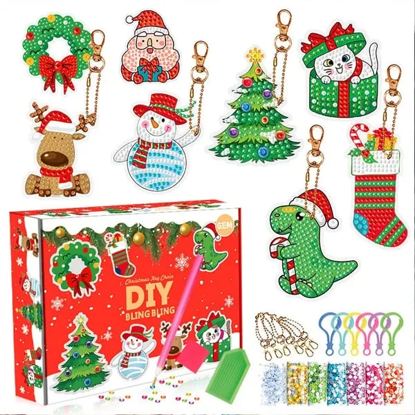 Neues Design Weihnachten Diamant Malerei Aufkleber Kit