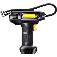 Portable car air pump, electric wireless tire air pump for vehicles