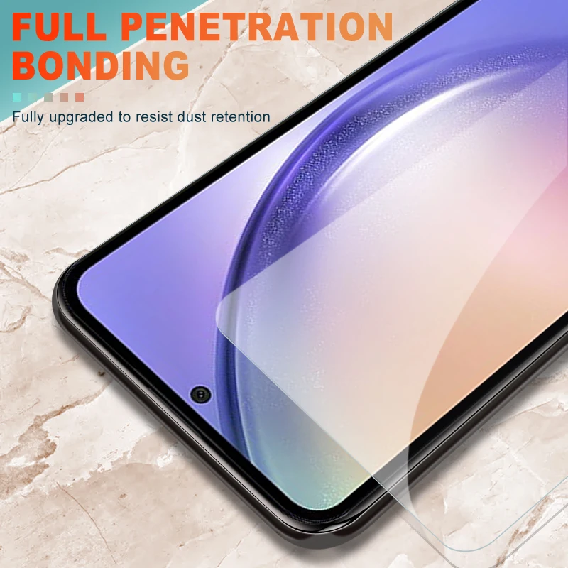 2Pcs Glass For Samsung Galaxy A05 A15 A25 A35 A55 4G5G Screen Protector Samsung A05S Protective Transparent Tempered glass Film