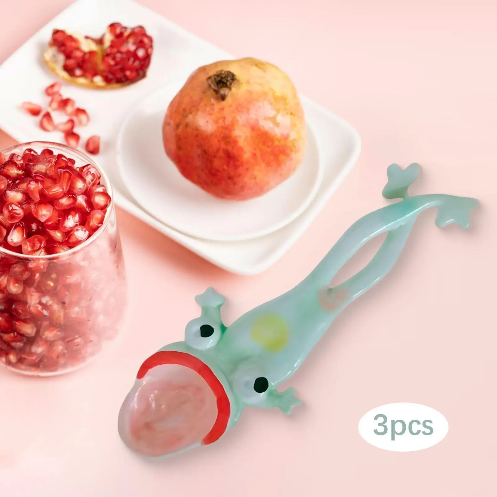 3 szt. Wisząca łyżeczka do herbaty Nowatorska porcelanowa łyżeczka do lodów kuchennych i cukru