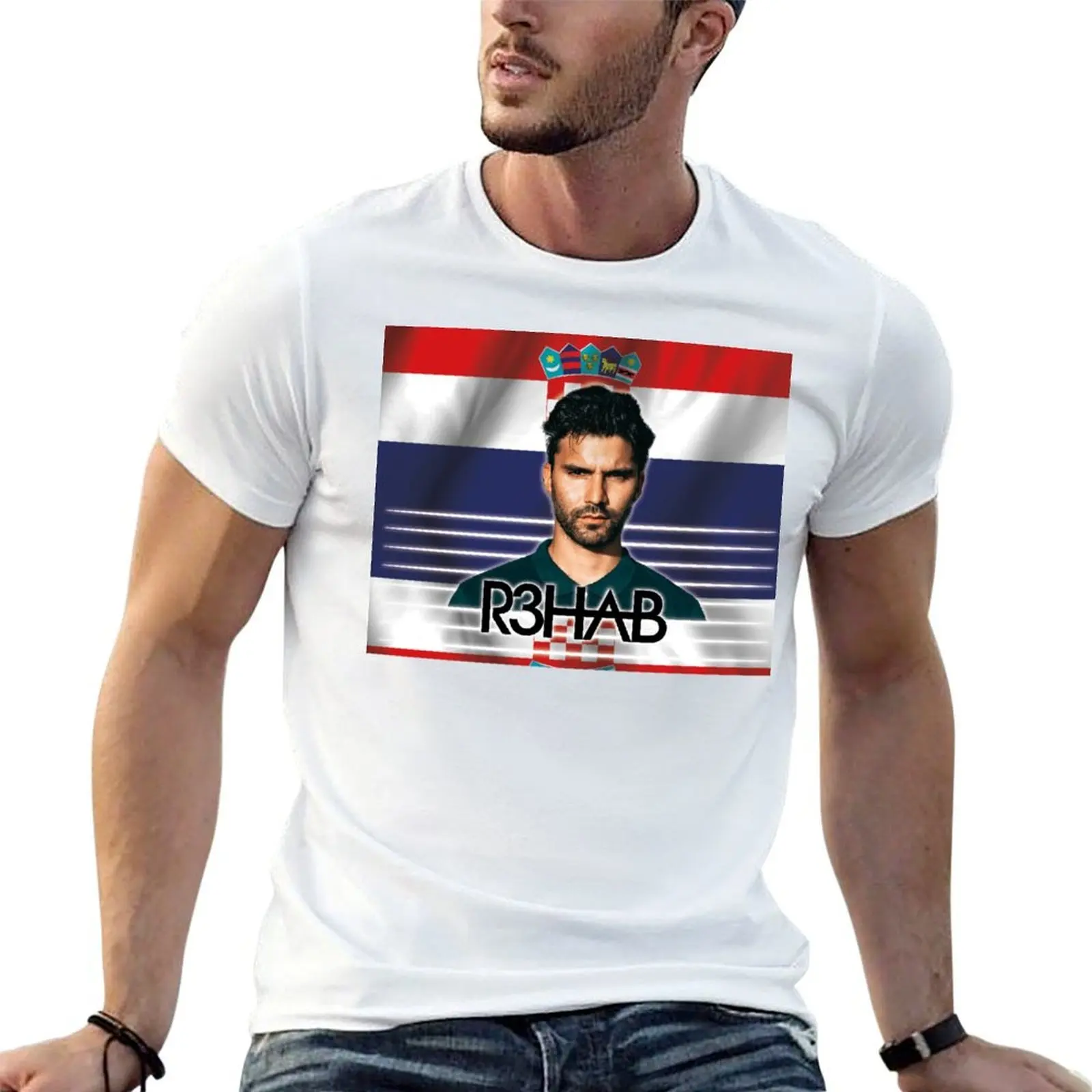 

R3hab T-Shirt t shirts cotton 100% cotton t shirt man t shirts designer T-shirt