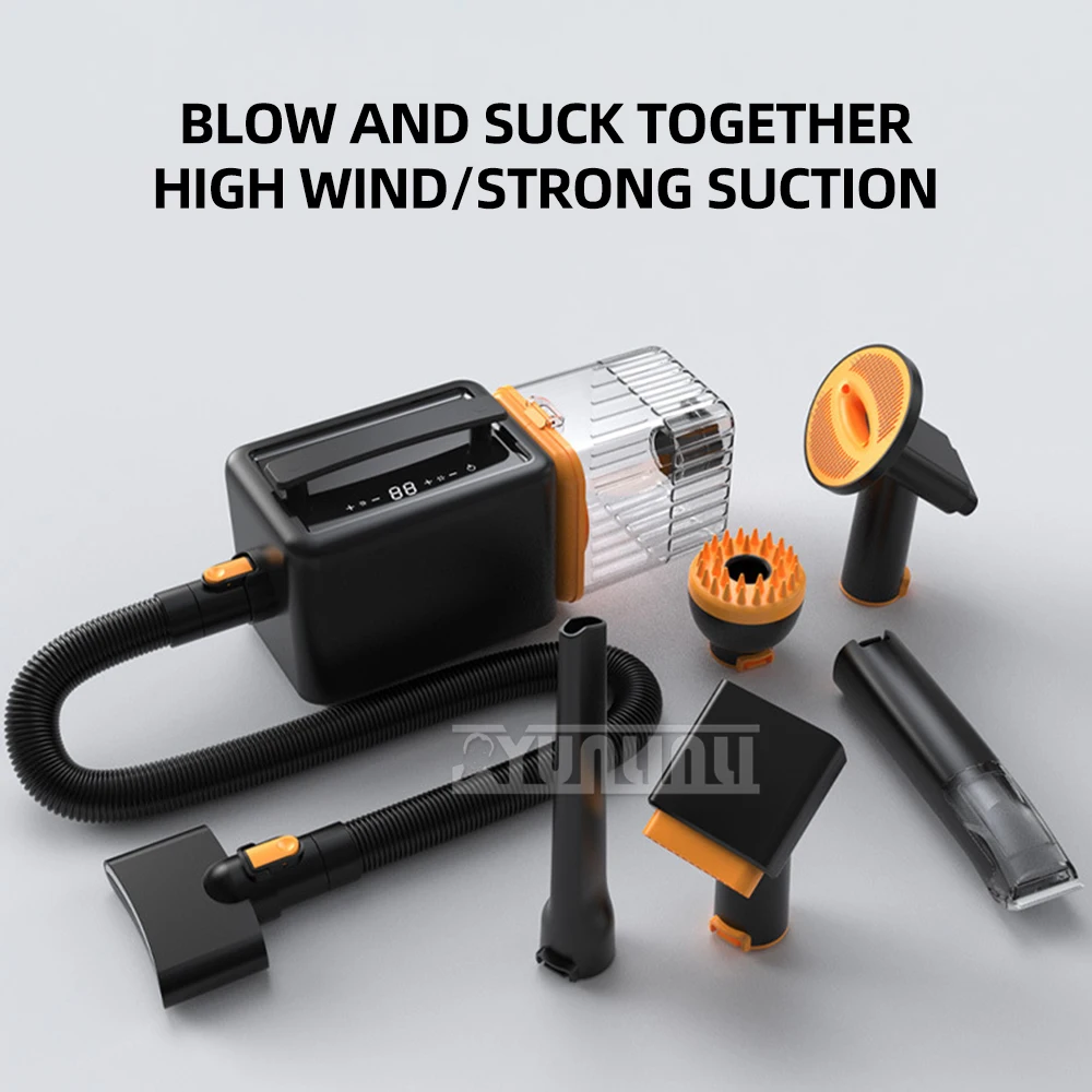 Household Pet Hair Suction and Grooming Device All-in-One Machine High-power Dog Hair Dryer Cat Dryer