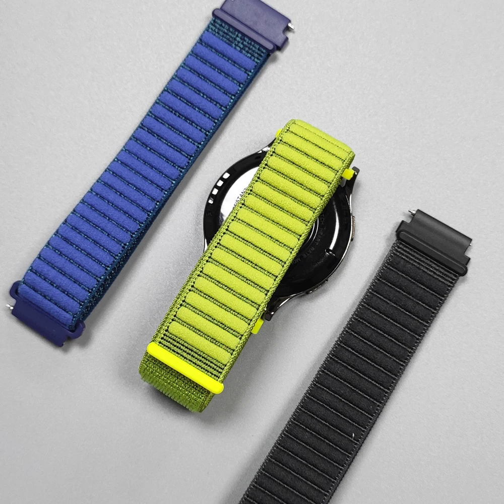 Nylon loop For TicWatch Pro 3 Ultra E3 E2 E S2 Pro X GTW 2021 Sports 20mm 22mm Watch band Bracelet Huawei watch Gt 5-4-3-2 strap