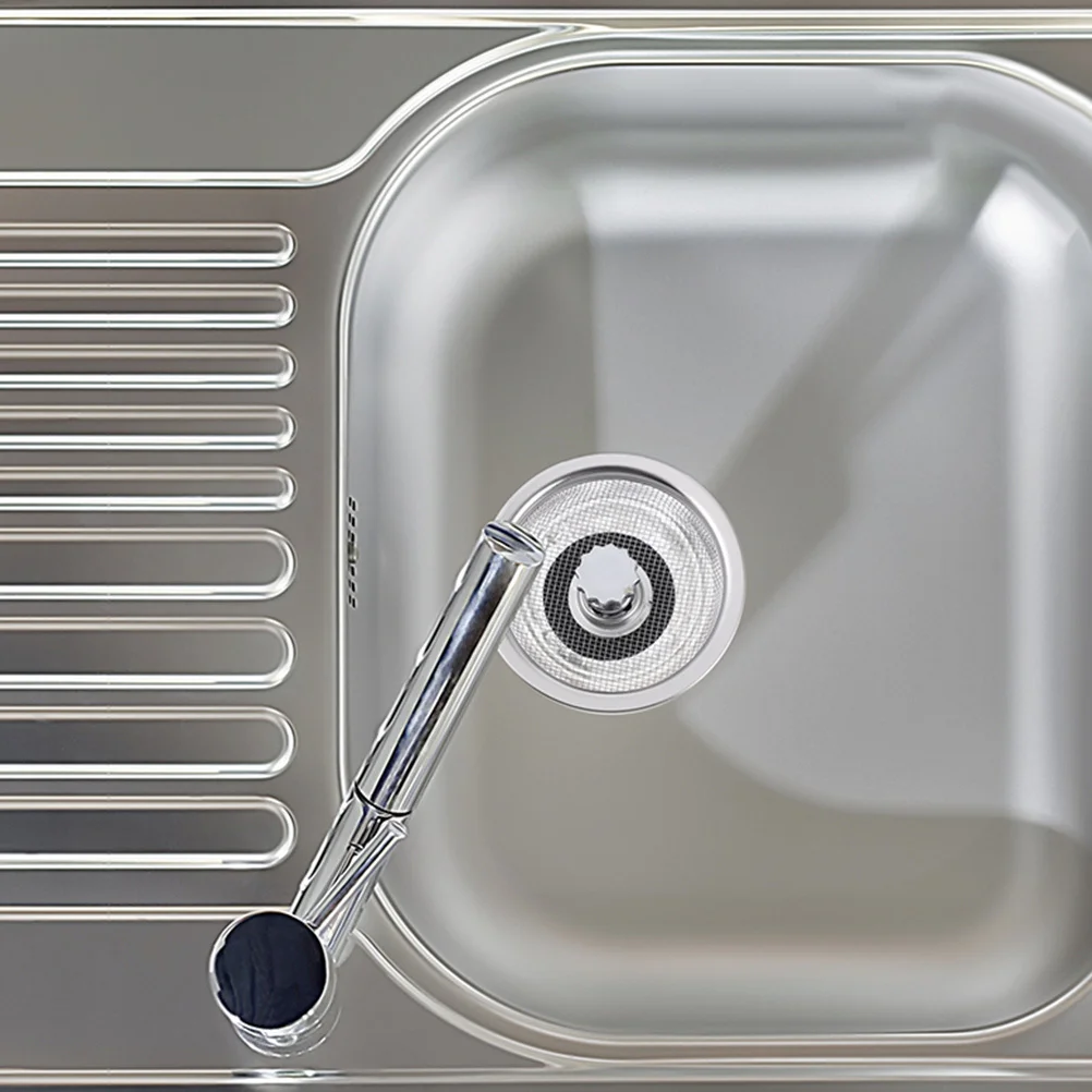 2 قطعة مصفاة حوض الفولاذ المقاوم للصدأ دائم بالوعة المطبخ سدادة العملي قابس التصريف شبكة سدادة للاستخدام المنزلي #5
