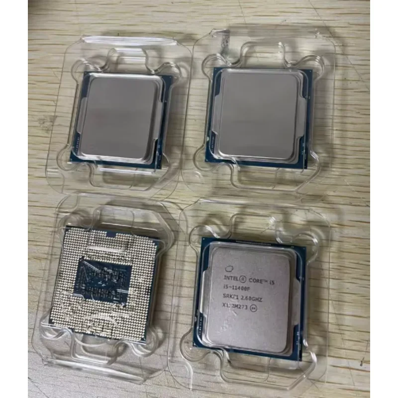 1pcs Perfect test Intel Core i5-11400F i5 11400F 2.6GHz Six-Core Twelve-Thread CPU Processor  i5-11400F